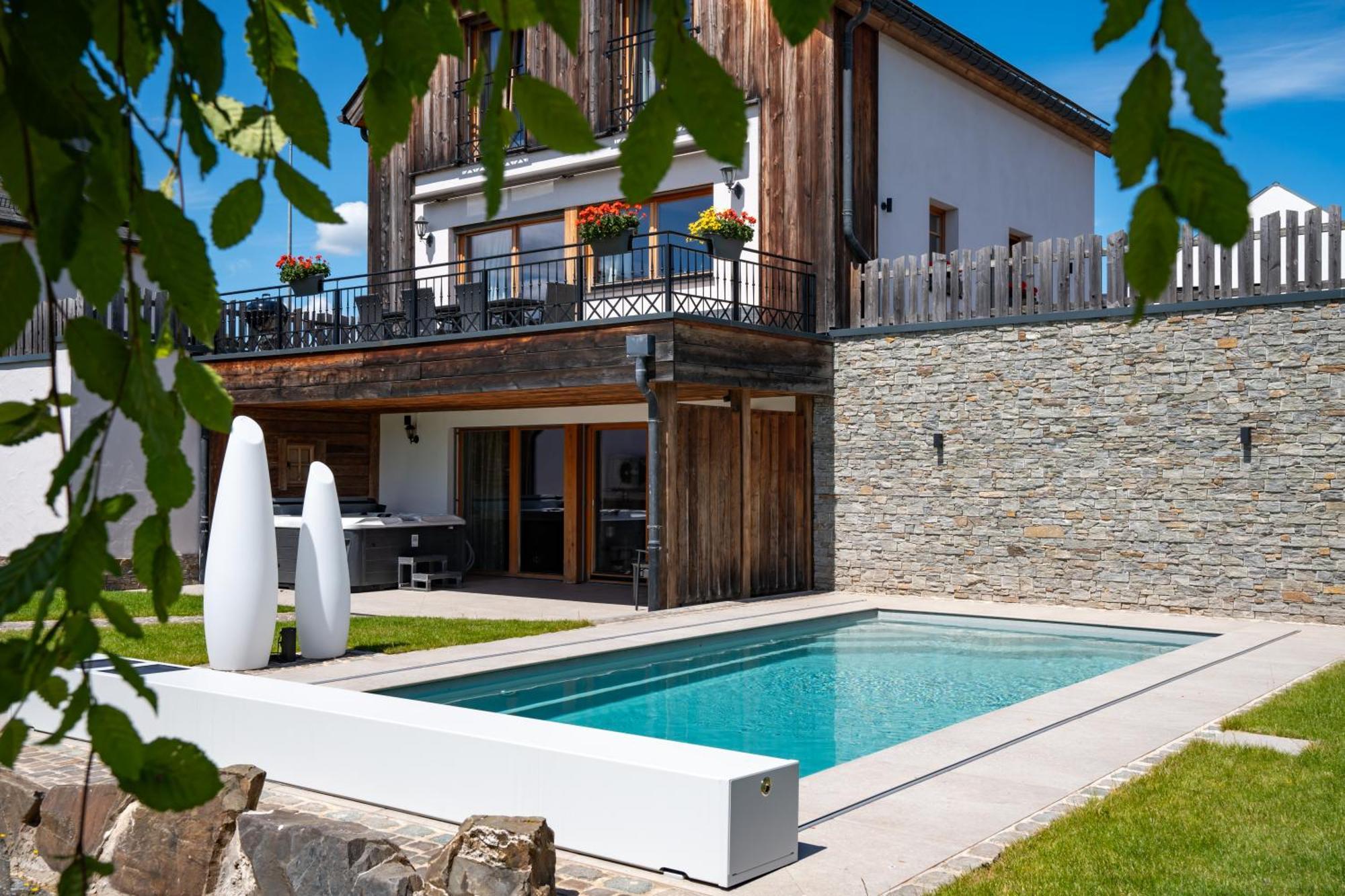Chalets Petry Spa & Relax Bettel Extérieur photo