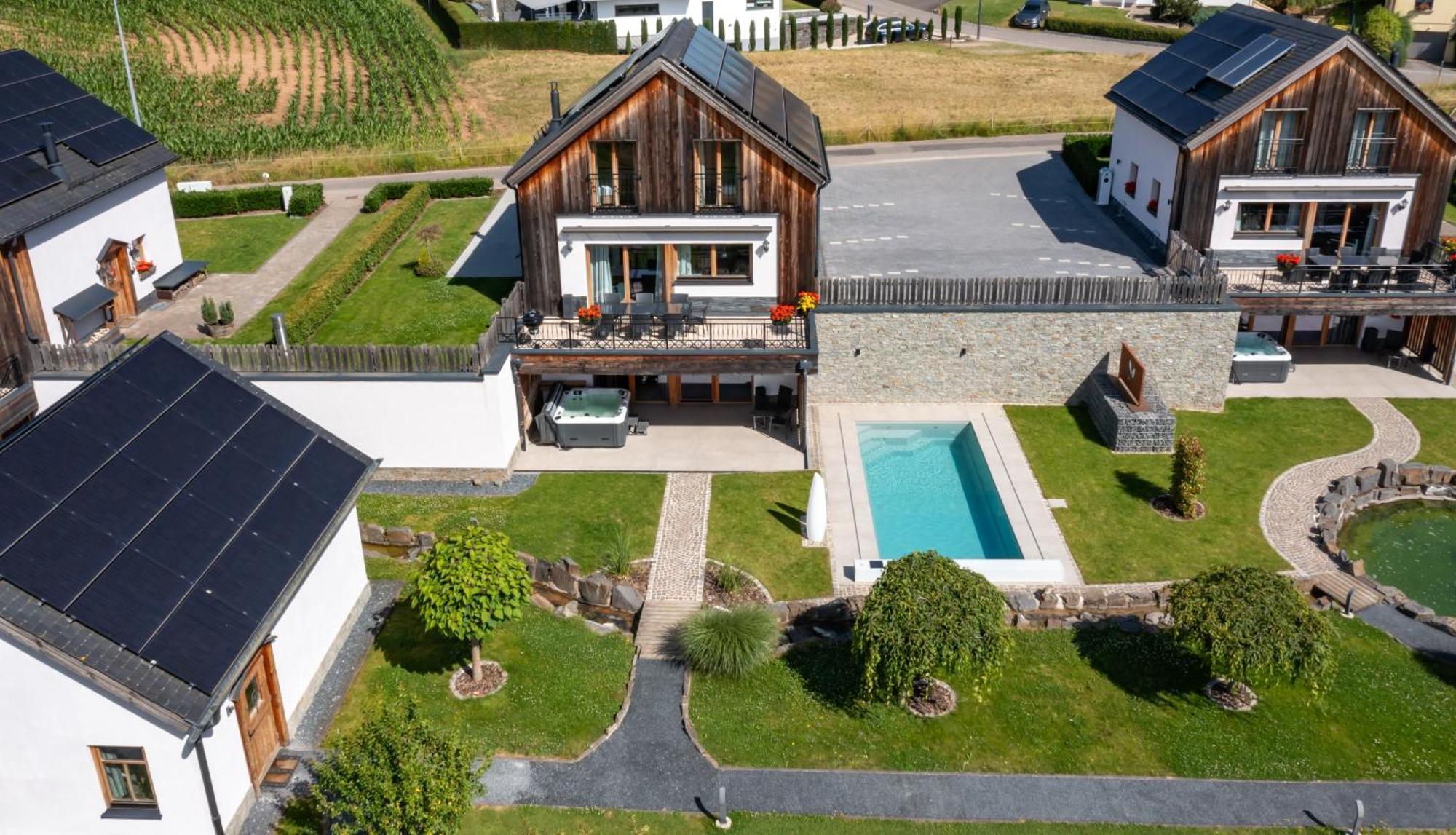 Chalets Petry Spa & Relax Bettel Extérieur photo